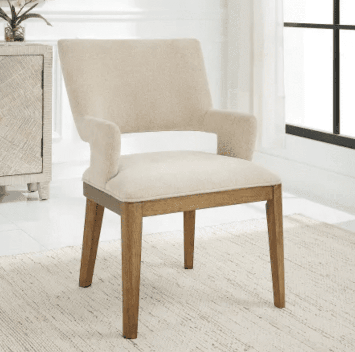 Uttermost Aspect 23" Wide Dining Chair - Image 2